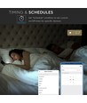 Wi-Fi Infrarød Universal fjernbetjening, 5V - Smart Life, Alexa og Google Home kompatibel, inkl. USB kabel