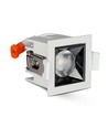 4W kvadratisk LED indbygningsspot, Samsung chip, RA90 - 5700K, 12 grader, hul: 45x45mm