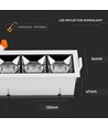 12W LED Reflektor, Downlight, Samsung Chip, 5700K, 12D