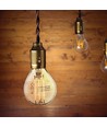 E14 6W LED kronepære - P45, filament, klart glas, 130lm/W, varm hvid, erstatter 60W