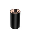 GU10 påbygningsspot, rund - Sort og rose guld, aluminium, max 35W, uden lyskilde