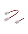 Stik til LED Strip 10mm - Dobbelt Hoved