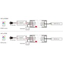 LEDlife rWave universal 5-i-1 strip controller - Tuya Smart/Smart Life, RGB/W, CCT, single color