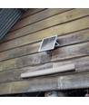 18W Solar LED Armatur - Udendørs, med Sensor og RF-kontrol, 3i1, IP65.