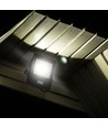 30W LED projektør med PIR sensor - Samsung LED chip, IP65, sort, 1m kabel, udendørs