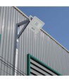 10W Projektør - PIR Sensor, Samsung Chip, 1m Kabel, 4000K, Hvid Hus