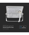 10W LED projektør med sensor - Hvid, Samsung LED chip