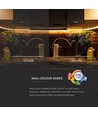 5m 4W/m LED strip, RA90 - 24V, 200lm/W, 90 LED pr. meter, IP20 indendørs