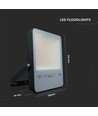 50W LED projektør med Samsung chip - 137lm/W, IP65, sort, 6500K, 5 års garanti