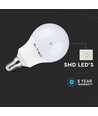E14 8,5W LED pære - A60, Samsung LED chip, 806lm, erstatter 60W
