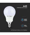 A60 pære 8,5W E14 - Plastik, Samsung chip, 4000K