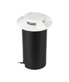 1W LED nedgravningsspot - Lys 3000K, Hvid