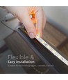 60 LED Stripe Lys 4.2W/m - 6400K, IP20, 5m/rulle