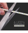 60 LED Stribe Lys 8W/m - RGB+W, IP20, 5m/rulle