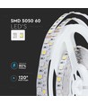 60 LED Stribe Lys 8W/m - RGB+W, IP20, 5m/rulle