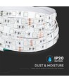 60 LED Stripelys RGB 7W/m IP20 24V - 10m/rulle