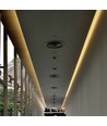 5m 8W/m stænktæt LED strip - 24V, IP65, 120 LED pr. meter, 6500K