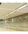 40W LED lineær nedsænket lys - Samsung chip, 4000K, sølv hus.