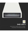 6W LED væglampe - Hvid, 3000K, 450lm, IP20 indendørs