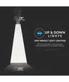 6W LED væglampe - Hvid, 3000K, 450lm, IP20 indendørs