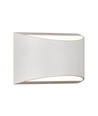 10W LED væglampe med op/ned lys - Bridgelux chip, IP54, hvid, 4000K