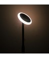 2 stk. 3W LED solcelle havelampe - IP65, 2-i-1 spyd eller fod, højdejusterbar 42-80cm, sort/hvid, inkl. batteri