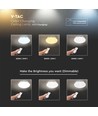 40W LED designer loftslampe - 4000lm, 3-i-1 CCT, dæmpbar med fjernbetjening, Ø39,5cm, Wave cover