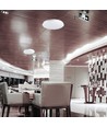LED designer loftlampe - 30W/60W/30W, fjernbetjening, CCT skiftende, dæmpbar, diamantdæksel.