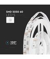 60 LED Stribe 11W/m Rød IP20 (5m/rulle)