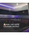 5m 13W/m COB-LED strip, RA90 - 24V, IP20, 512 LED pr. meter, 3000K