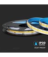 280 LED Strip Light 10W/m - 6400K, IP20, 24V, 5m/rulle