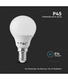 4,5W P45 LED Plastikpære E14 - 3000K, 6 stk/pakke.