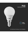 6 stk. E14 4,5W LED kronepære - P45, 4000K, 470lm, 6-pak