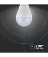 E27 8,5W LED pære - A60, 806lm, erstatter 60W, 3-pak