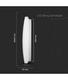 12W LED loftslampe med stjernehimmel - Ø26cm, 3-i-1 CCT, 1200lm, IP20 indendørs