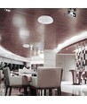 36W LED loftslampe med stjerneeffekt - Ø48cm, 3-i-1 CCT, 3900lm, hvid kant, inkl. lyskilde