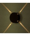 3W Ø15cm rund LED væglampe - IP65, sort, 3000K, udendørs, inkl. lyskilde