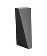 6W Sort væglampe med op/ned lys - IP65, aluminium, 3000K, inkl. lyskilde