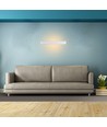 17W LED væglampe, 135lm/W - IP44, hvid, 61cm, 2300lm, inde / ude