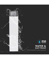 4W LED væglampe - IP65, hvid, 3000K, PC plast, inkl. lyskilde