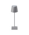 SKU5052 Skrivebordslampe 3W - Genopladelig, LED, Berøringsdæmpbar, 3000K, Grå, hus