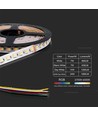 60 24W/m LED Strip Lys - CCT 3i1+RGB, IP20, 24V.