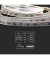 60 LED Stribe Lys 24W/m - CCT 3in1+RGB, IP65, 24V.