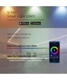 WiFi RGB+CCT LED controller - 12V/24V, 5 kanaler, inkl. fjernbetjening, virker med Google Home