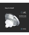 GU10 12W dæmpbar AR111 LED pære - RA90, 4000K, 40 grader, 1031lm