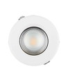 30W Ø22cm LED indbygningspanel - 120lm/W, kold hvid, Hul: Ø20,7 cm, Mål: Ø22 cm, hvid kant