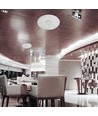 60W Designer loftslampe med fjernbetjening - 150lm/W, CCT, dæmpbar, stjernehimmel, rund cover