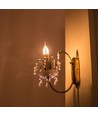 E14 4W LED filament kronepære med svaj - 3000K, varm hvid, erstat 35W