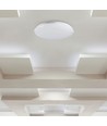 40W Designer Dome loftslampe med fjernbetjening - CCT farveskift, dæmpbar, stjernehimmeleffekt, Ø39cm