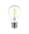 E27 10W LED filamentpære - A60, klart glas, 6500K, 1055lm